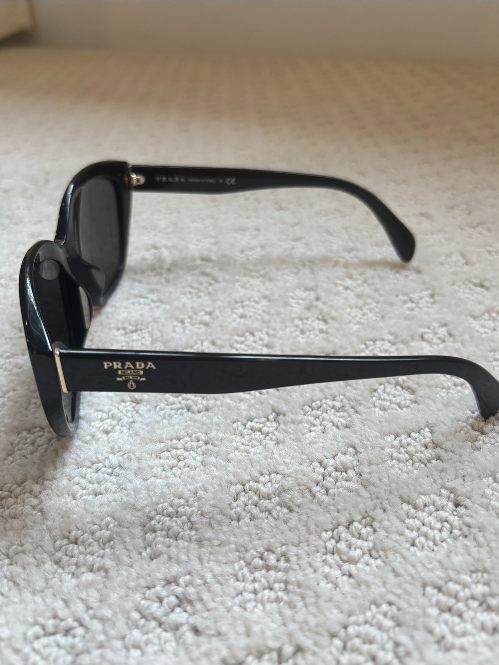 Prada Black Cat-Eye Sunglasses - Picture 3 of 4